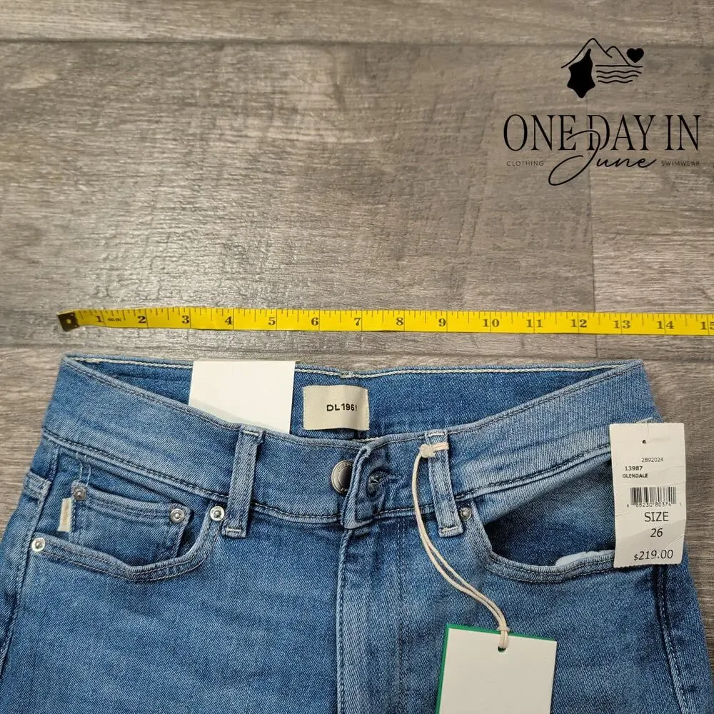 DL1961 Bridget Boot High Rise Instasculpt Bootcut Jeans NWT Size 2 (26)